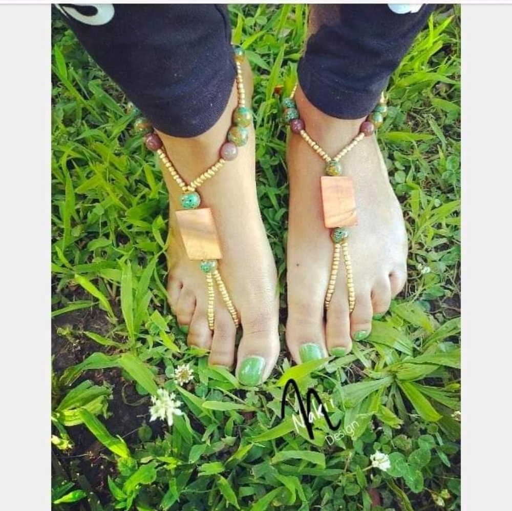 Natural Bliss Handcrafted Barefoot Sandals